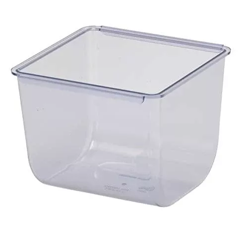 san-jamar-bd104-2qt-dome-mini-dome-deep-tray-pack-6 san jamar BD104 2qt Dome and Mini Dome Deep Tray (Pack of 6)