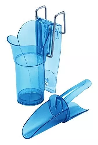 san-jamar-si5000-polycarbonate-saf-t-scoop-guardian-system-6oz-to-10oz-bar-bever San Jamar SI5000 Polycarbonate Saf-T-Scoop and Guardian System, 6oz to 10oz, for Bar and Beverage Station, Blue