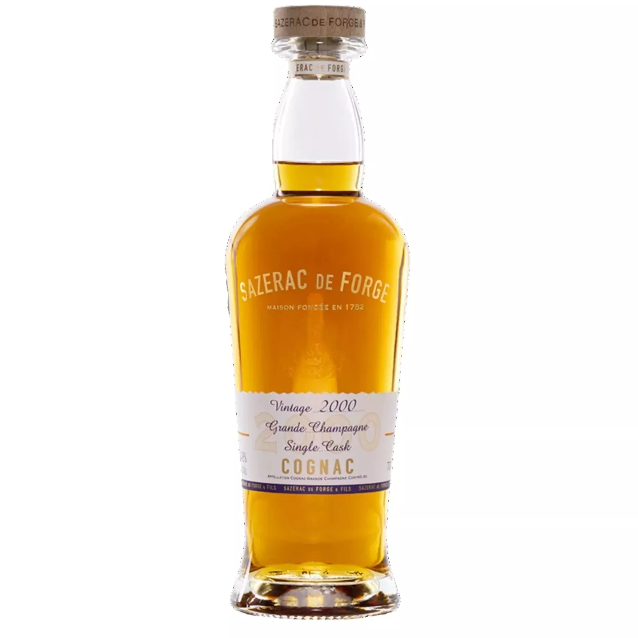 Sazerac De Forge Vintage 2000 Grande Champagne Single Cask Cognac