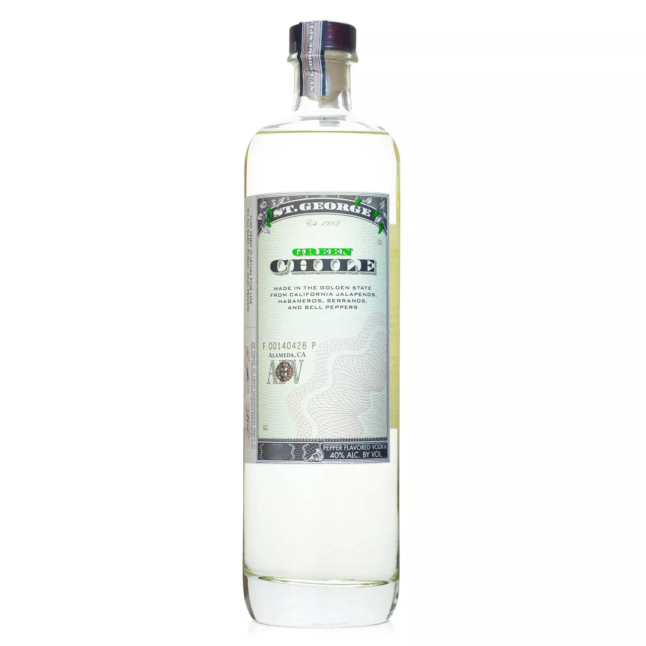 St. George Green Chile Vodka