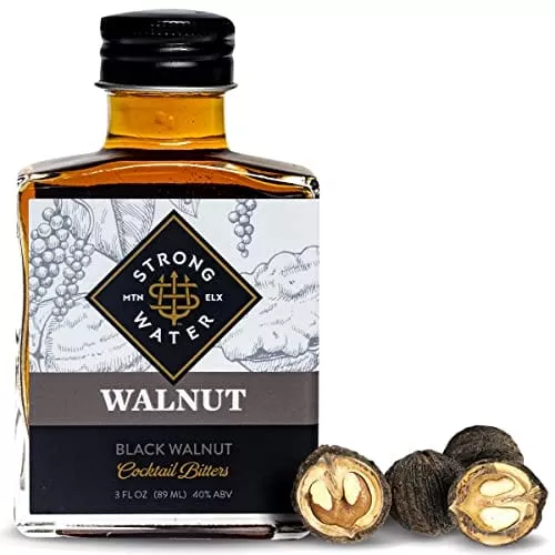 strongwater-black-walnut-bitters-40-servings-rich-nutty-walnut-bitters-cocktails Strongwater Black Walnut Bitters (40 Servings) - Rich and Nutty Walnut Bitters for Cocktails - Pair with a Manhattan, Old Fashioned or Coffee