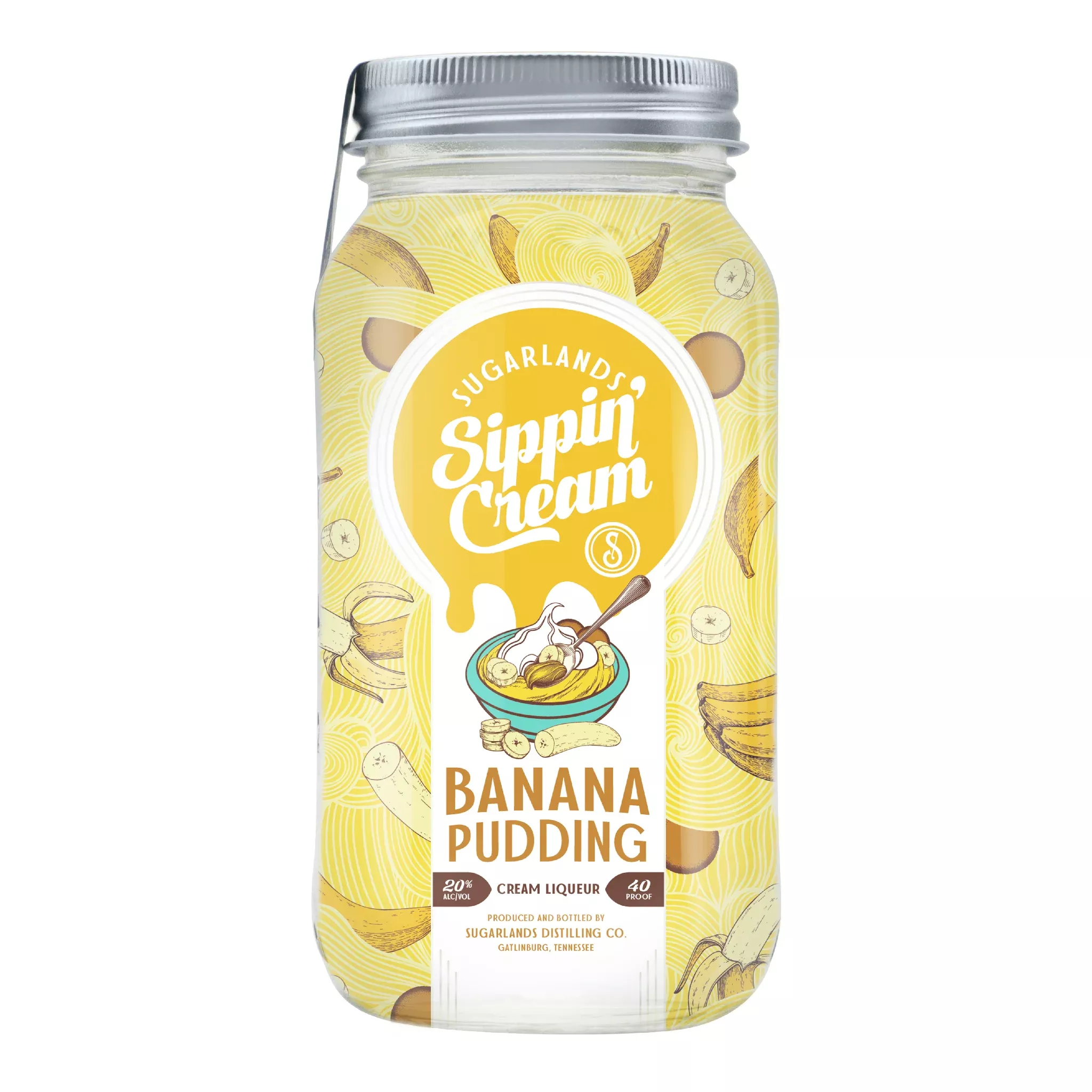 Sugarlands Appalachian Banana Pudding Sippin' Cream Liqueur