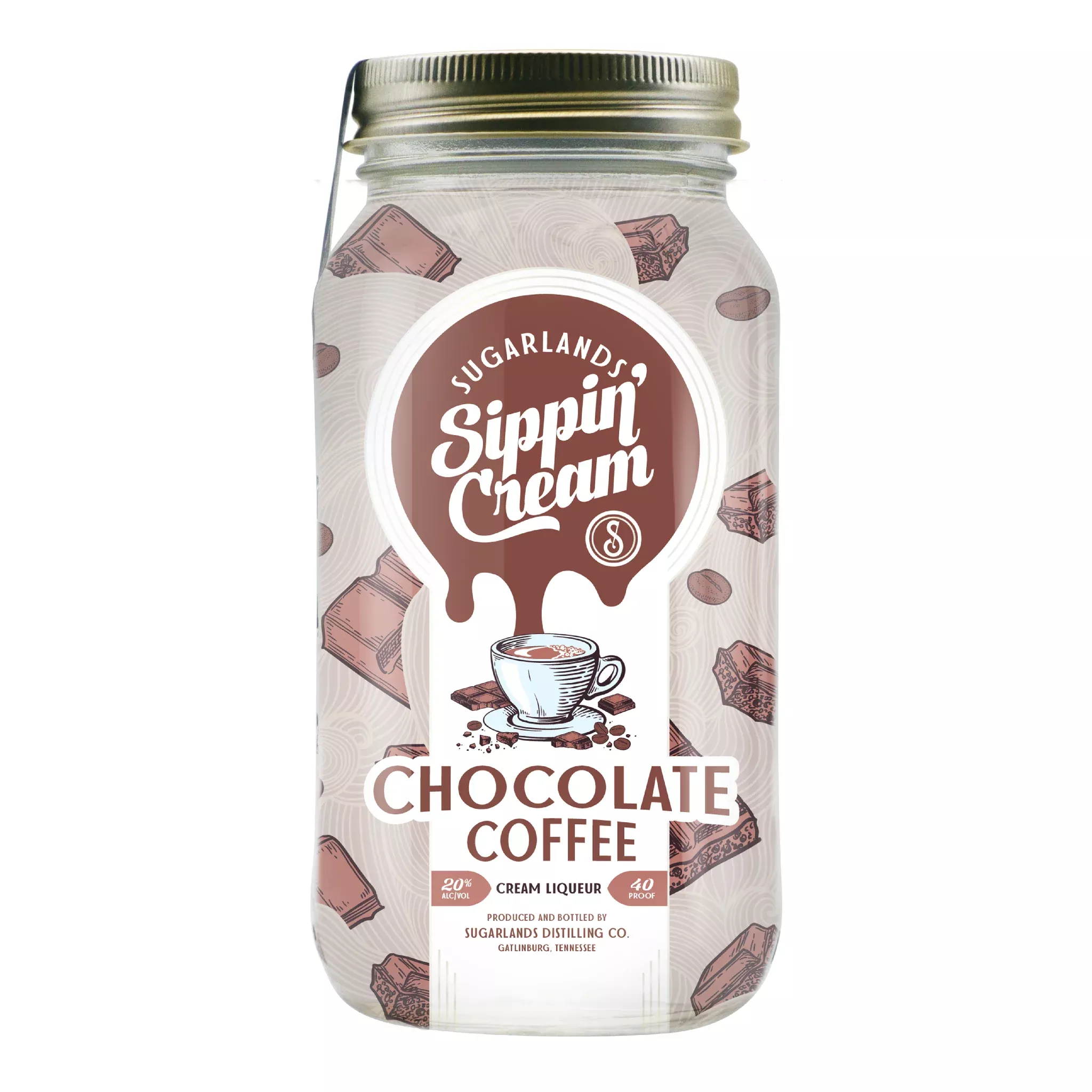 Sugarlands Appalachian Dark Chocolate Coffee Sippin' Cream Liqueur