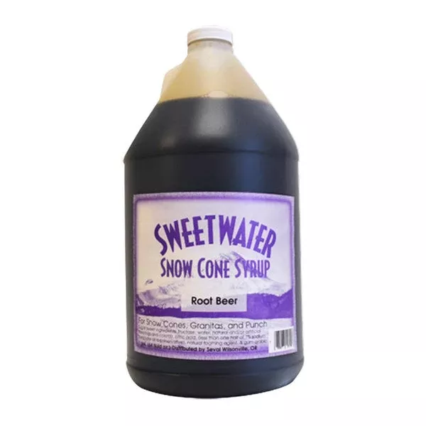 Sweetwater Snow Cone Root Beer Syrup 1 gal