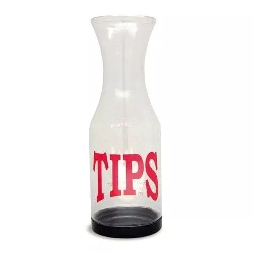 tablecraft-812-tip-carafe-with-removable-anti-theft-bottom TableCraft 812 Tip Carafe with Removable Anti Theft Bottom