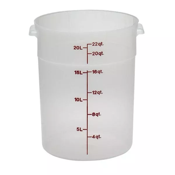 Translucent Rounds 22 qt each