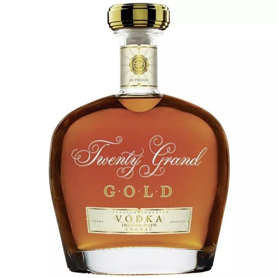 Twenty Grand GOLD VODKA Infused with Cognac