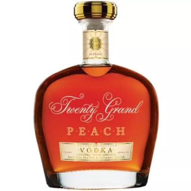 Twenty Grand Peach Vodka Infused With Cognac 750ml