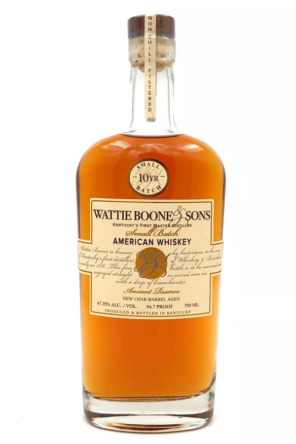 wattie-boone-sons-10-year-old-ancient-reserve-american-whiskey Wattie Boone & Sons 10 Year Old Ancient Reserve American Whiskey