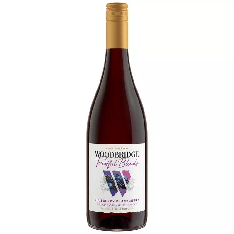 woodbridge-fruitful-blends-blueberry-blackberry-flavored-wine-750ml Woodbridge Fruitful Blends Blueberry Blackberry Flavored Wine 750Ml