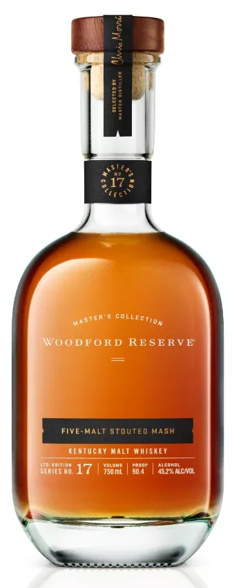 woodford-reserve-bourbon-masters-collection-five-malt-stouted-mash-limited-editi WOODFORD RESERVE BOURBON MASTERS COLLECTION FIVE MALT STOUTED MASH LIMITED EDITION SERIES 17 KENTUCKY 750ML