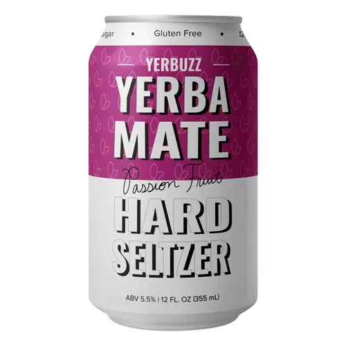 yerbuzz-yerba-mate-passion-fruit-hard-seltzer-6pk YerBuzz Yerba Mate Passion Fruit Hard Seltzer 6pk