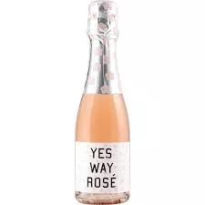 YES WAY SPARKLING WINE BRUT ROSE FRANCE 187ML