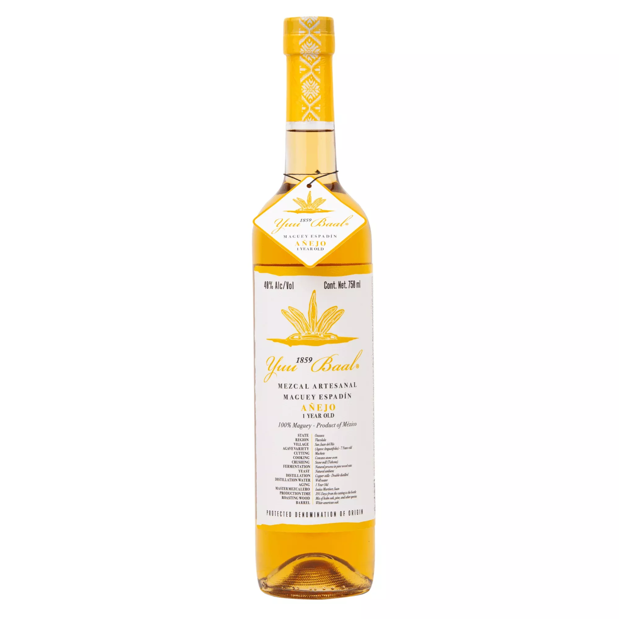 yuu-baal-anejo-espadina-mezcal-750ml Yuu Baal Anejo Espadina Mezcal 750ml