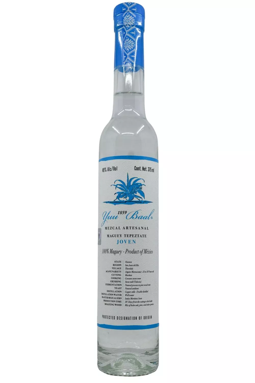 yuu-baal-mezcal-joven-tepezate-375ml Yuu Baal Mezcal Joven Tepezate (375ml)