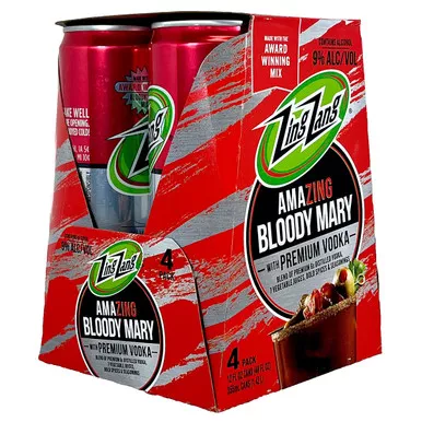 Zing Zang Bloody Mary Cocktail Ready-To-Drink 4-Pack Can