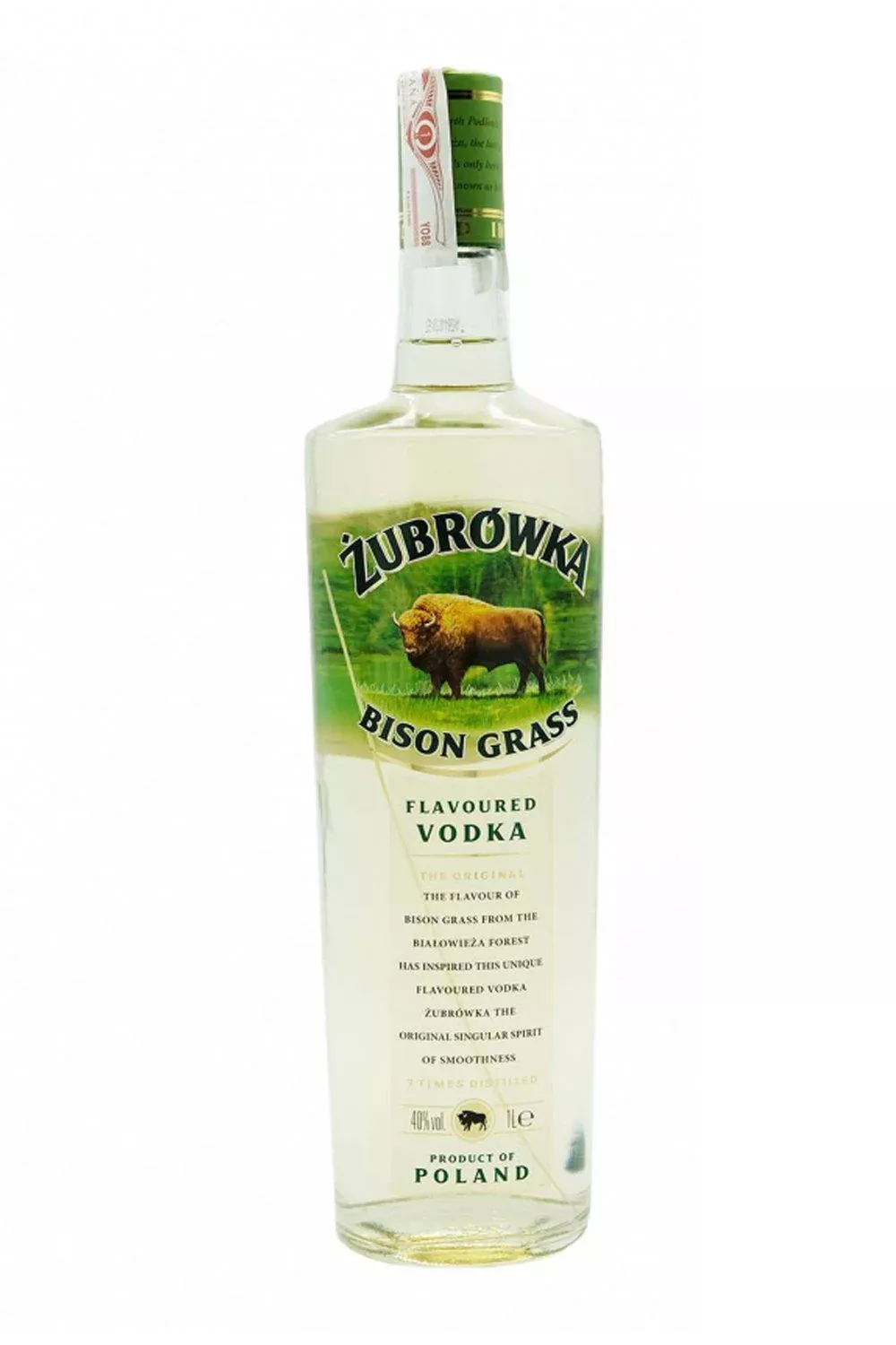 Zubrowka ZU Bison Grass Vodka (1L)